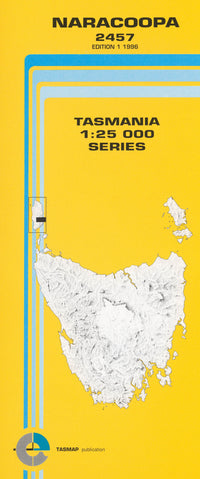 Cover of Naracoopa 2457 1:25 000 map