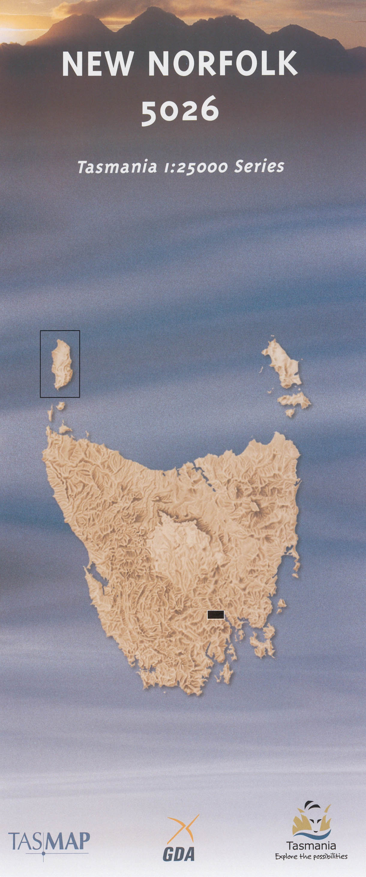 Cover of New Norfolk 5026 1:25 000 map