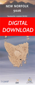 Cover of digital New Norfolk 5026 1:25 000 map
