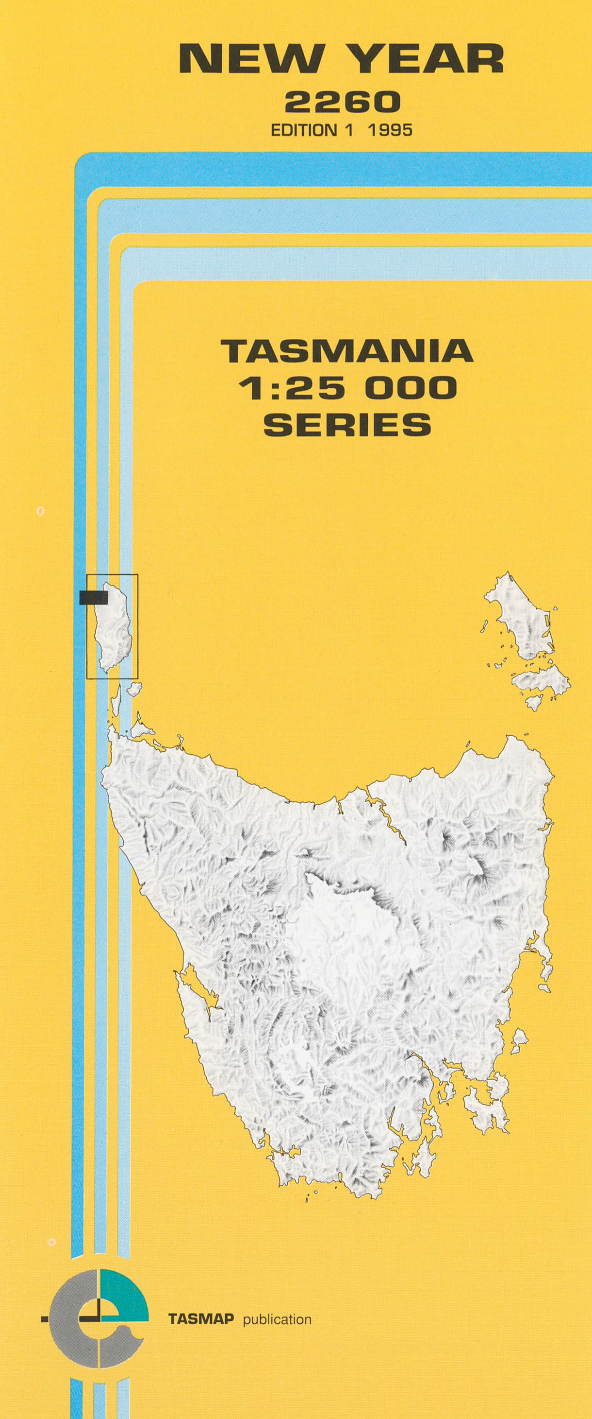 Cover of New Year 2260 1:25 000 map