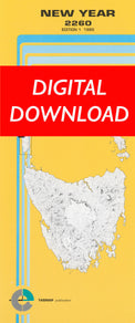 Cover of digital New Year 2260 1:25 000 map