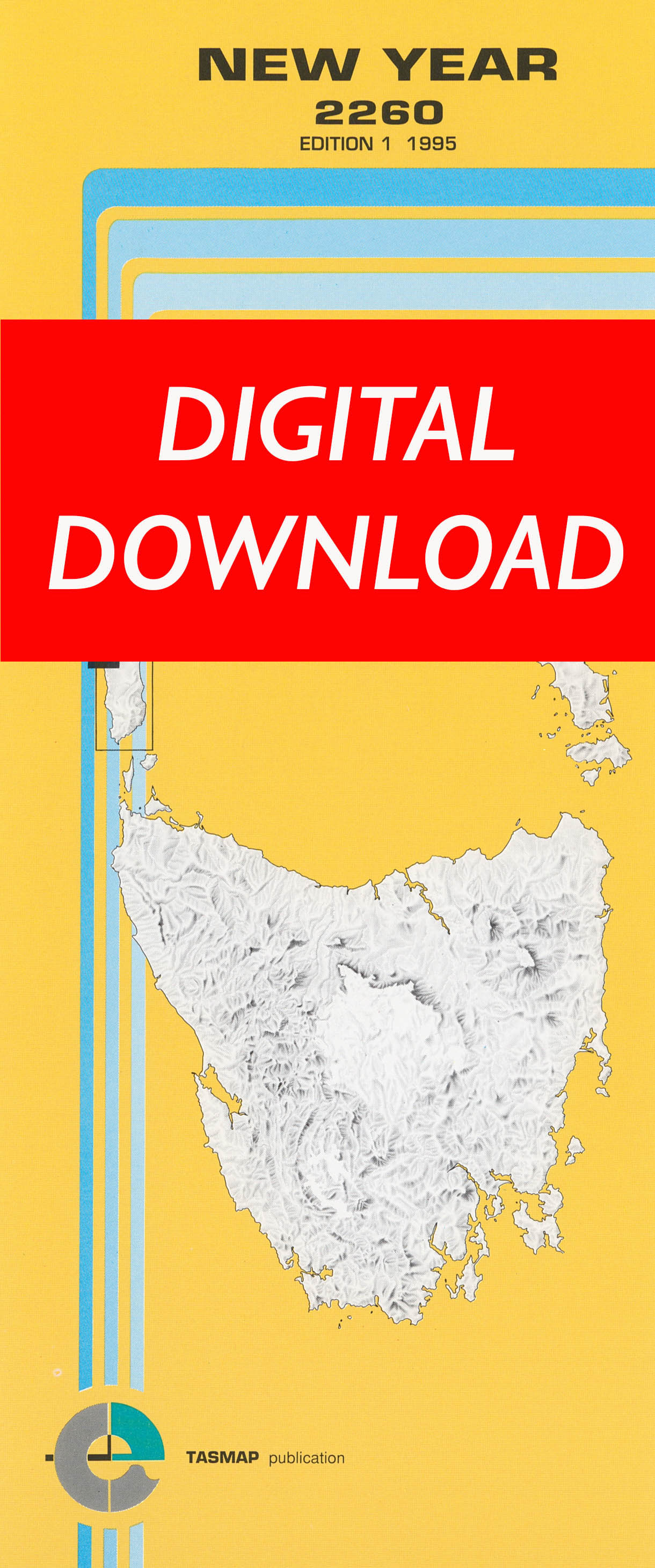 Cover of digital New Year 2260 1:25 000 map