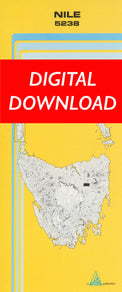 Cover of digital Nile 5238 1:25 000 map