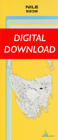 Cover of digital Nile 5238 1:25 000 map