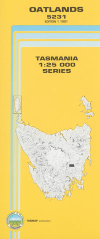 Cover of Oatlands 5231 1:25 000 map