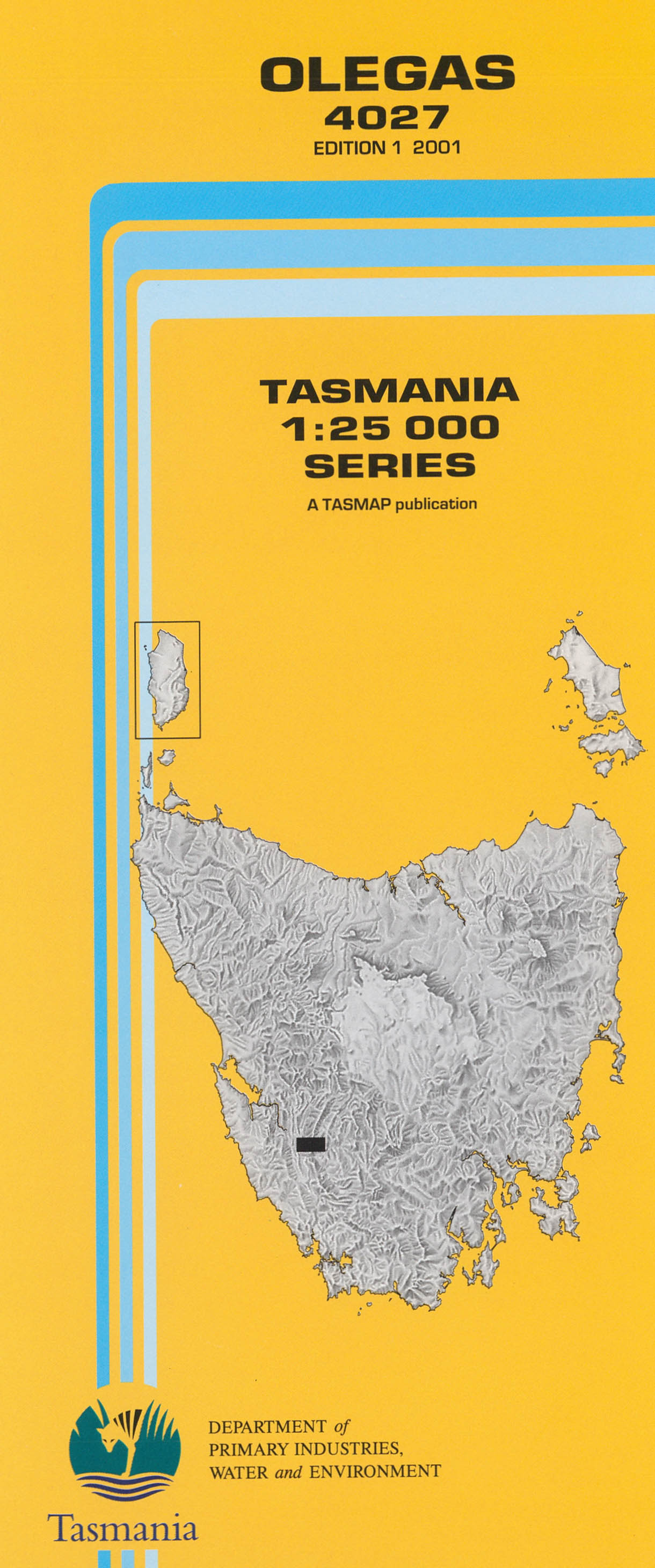 Cover of Olegas 4027 1:25 000 map