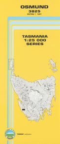 Cover of Osmund 3825 1:25 000 map