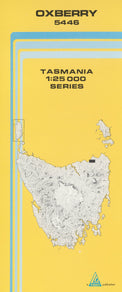 Cover of Oxberry 5446 1:25 000 map
