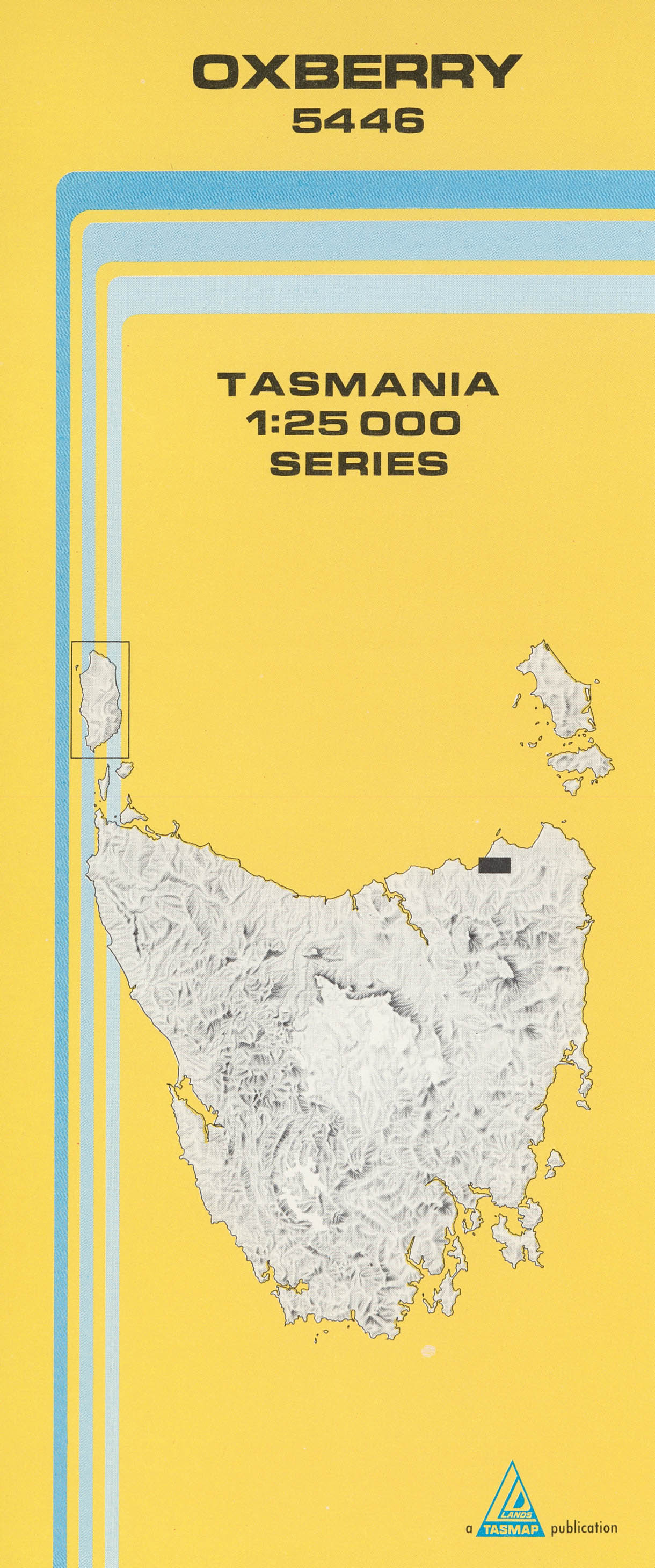 Cover of Oxberry 5446 1:25 000 map
