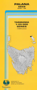 Cover of Palana 5659 1:25 000 map