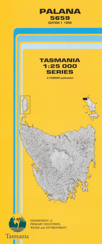 Cover of Palana 5659 1:25 000 map