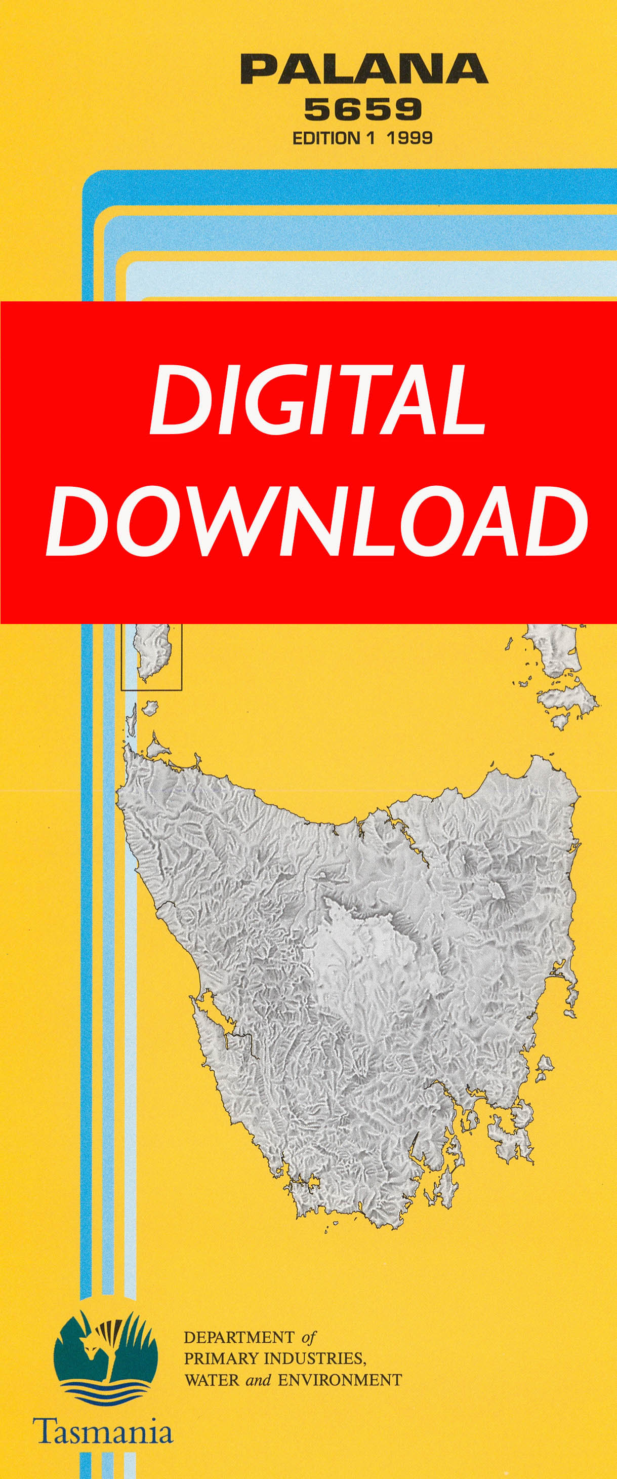 Cover of digital Palana 5659 1:25 000 map