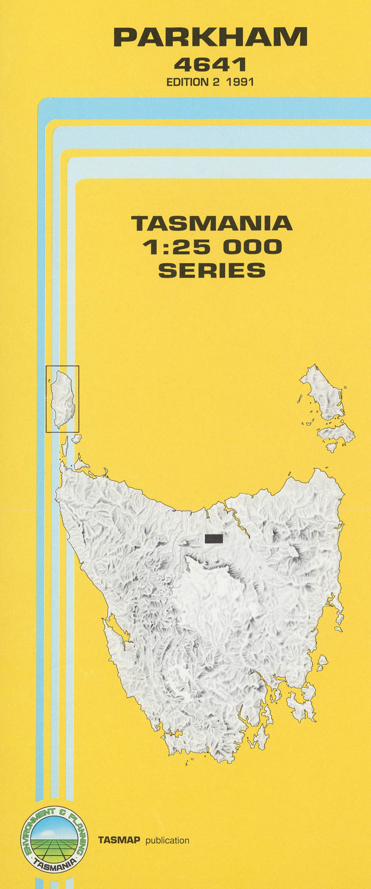 Cover of Parkham 4641 1:25 000 map