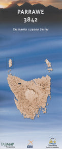 Cover of Parrawe 3842 1:25 000 map