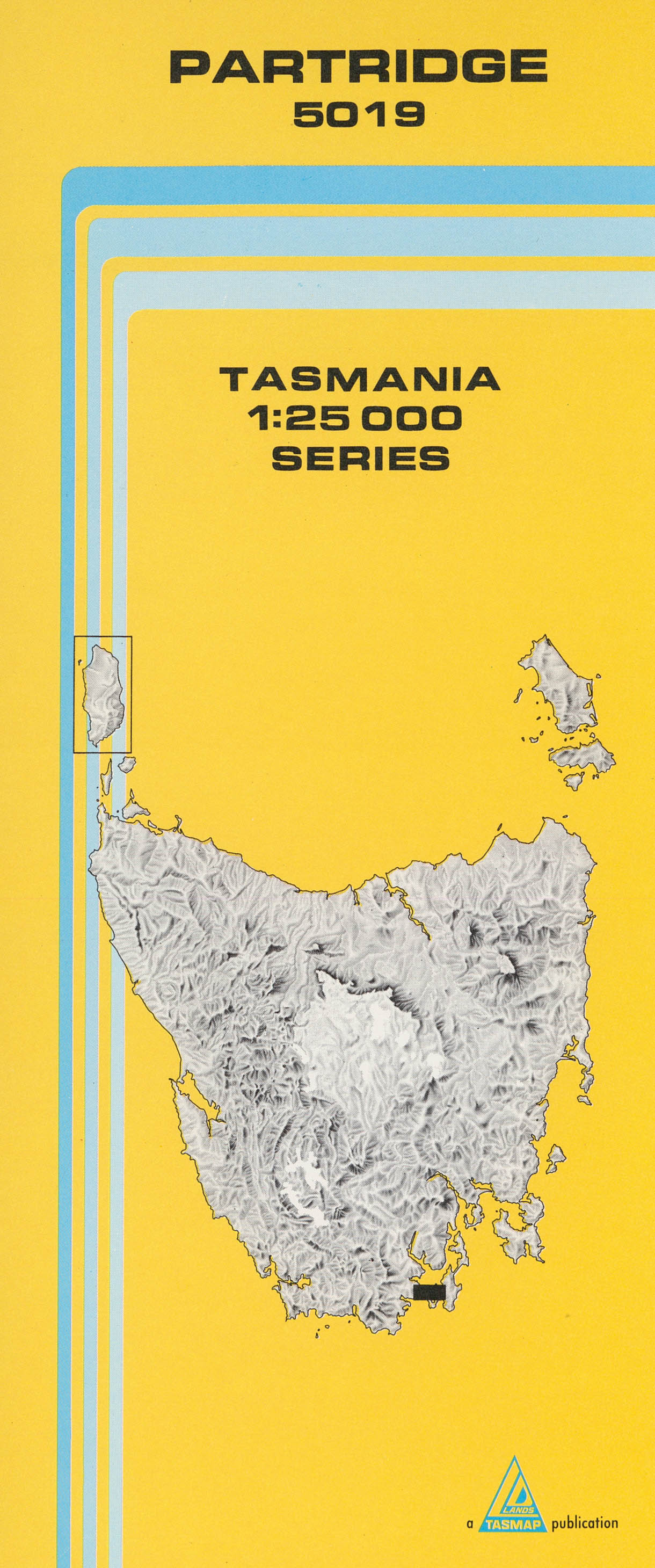 Cover of Partridge 5019 1:25 000 map
