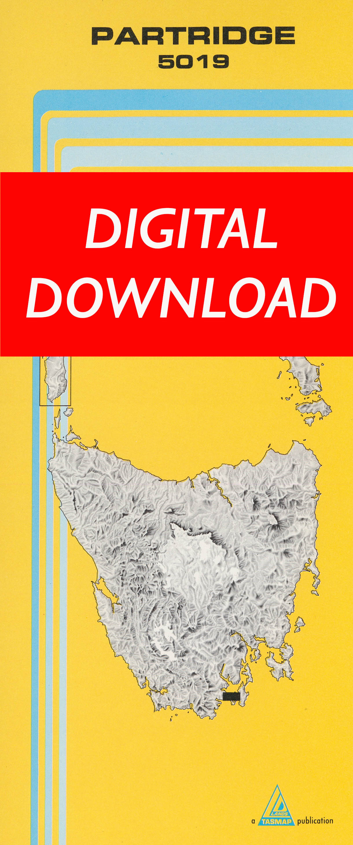 Cover of digital Partridge 5019 1:25 000 map