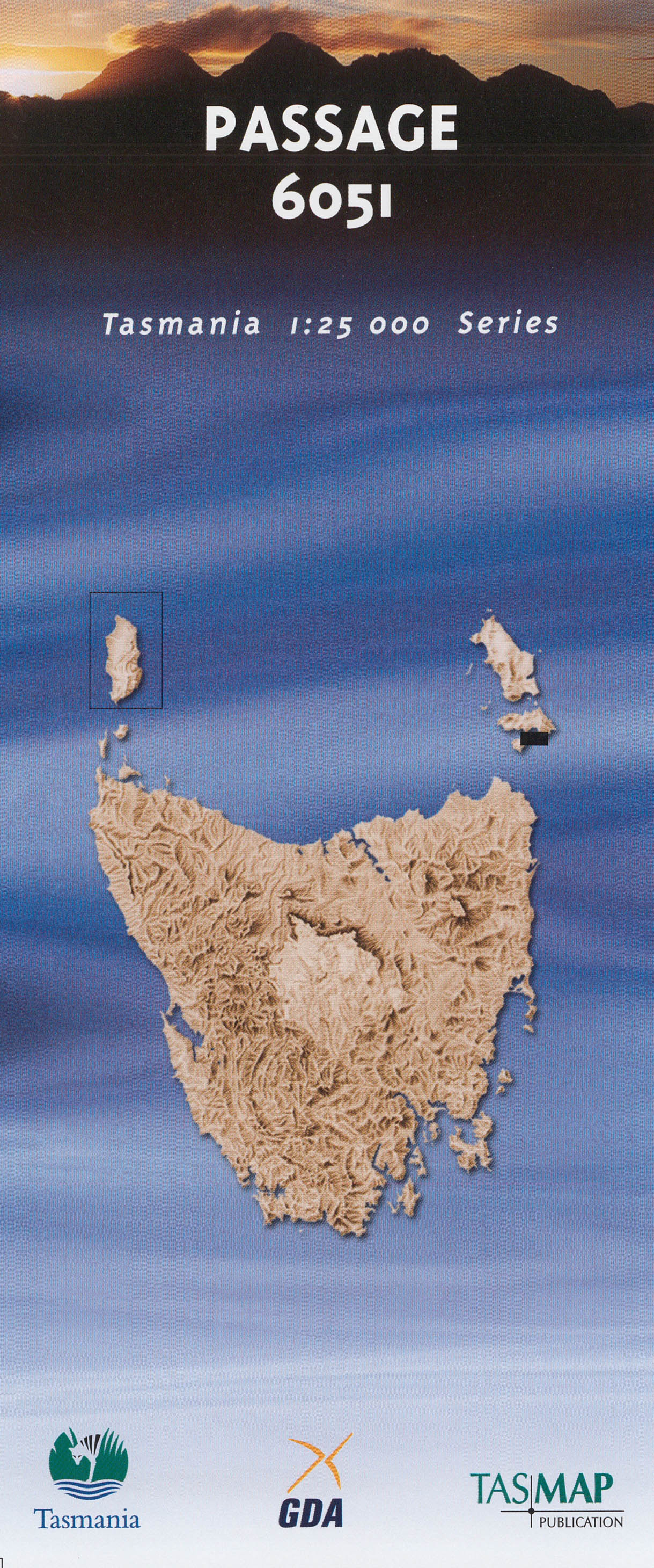 Cover of Passage 6051 1:25 000 map