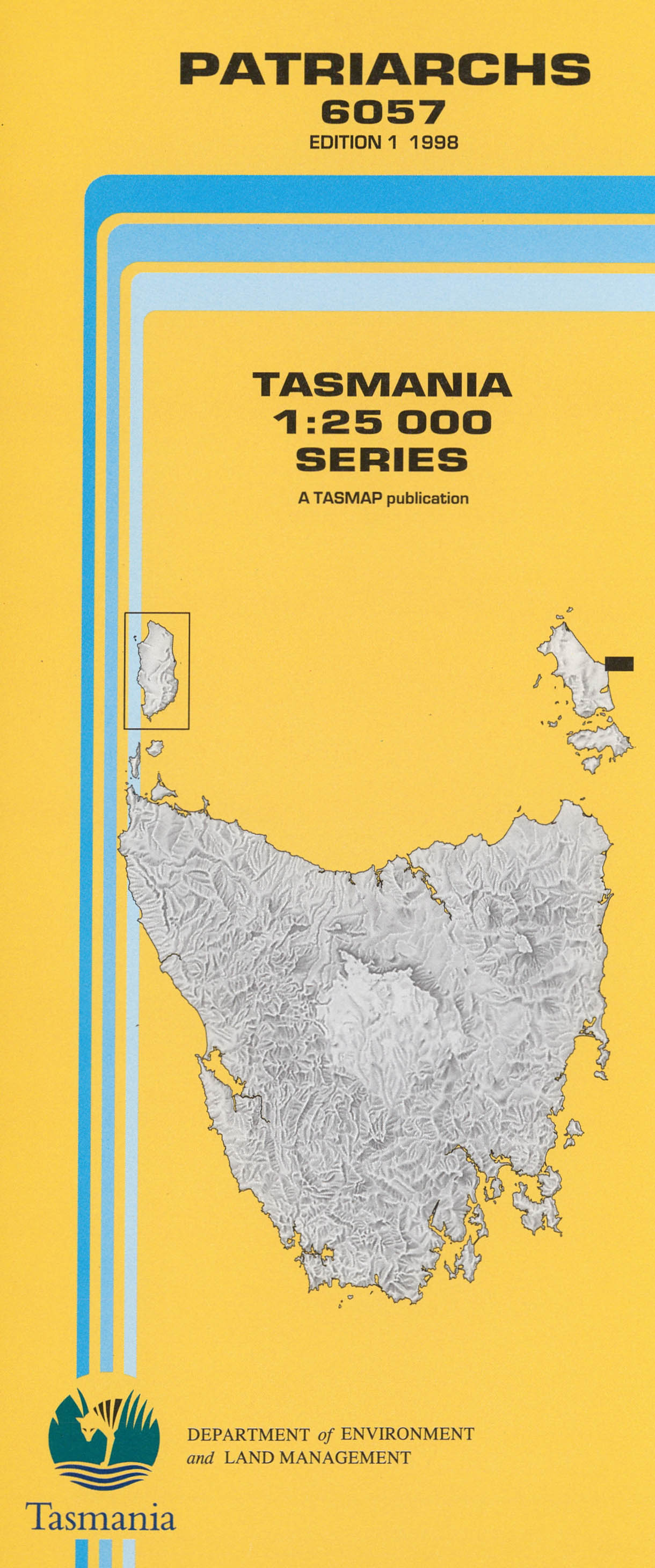 Cover of Patriarchs 6057 1:25 000 map