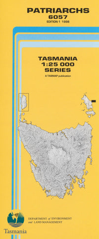Cover of Patriarchs 6057 1:25 000 map