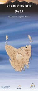 Cover of Pearly Brook 5445 1:25 000 map