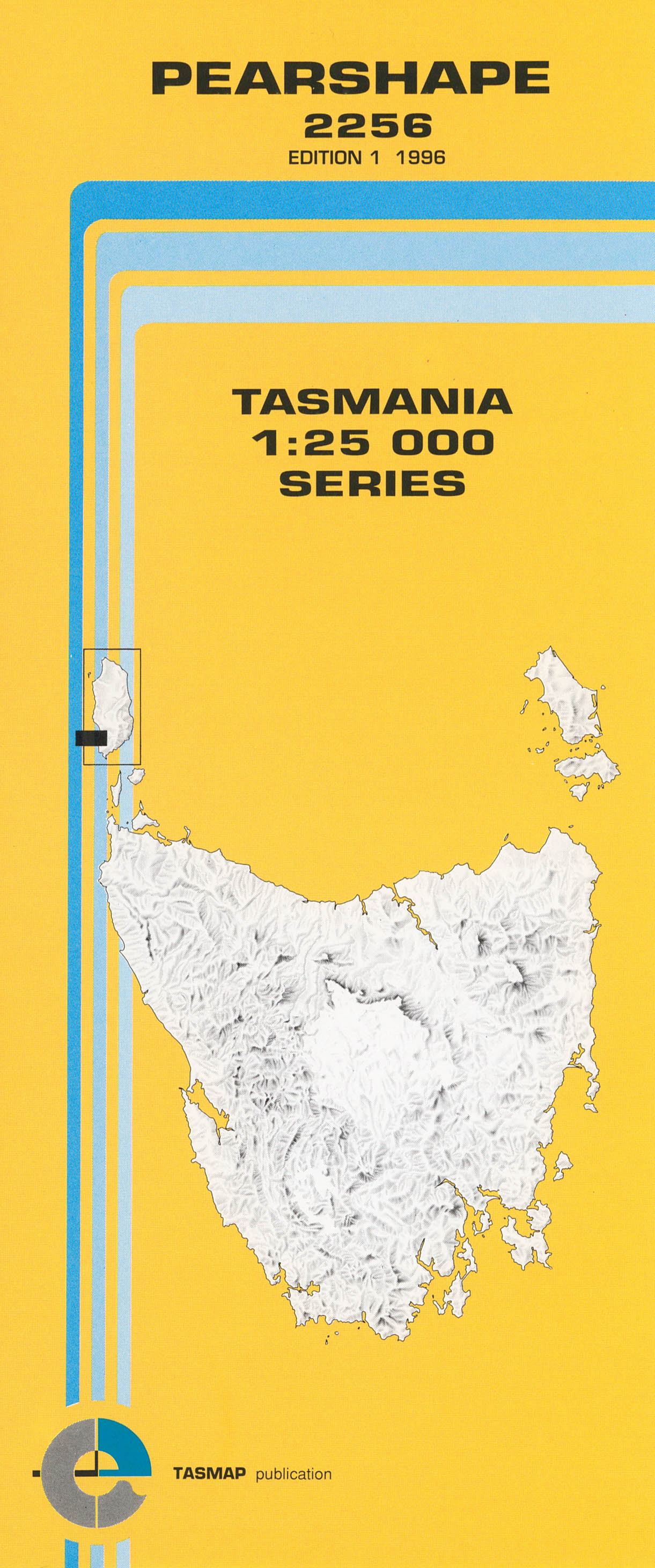 Cover of Pearshape 2256 1:25 000 map