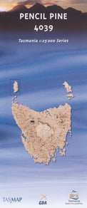 Cover of Pencil Pine 4039 1:25 000 map