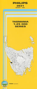 Cover of Philips 3631 1:25 000 map