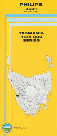 Cover of Philips 3631 1:25 000 map