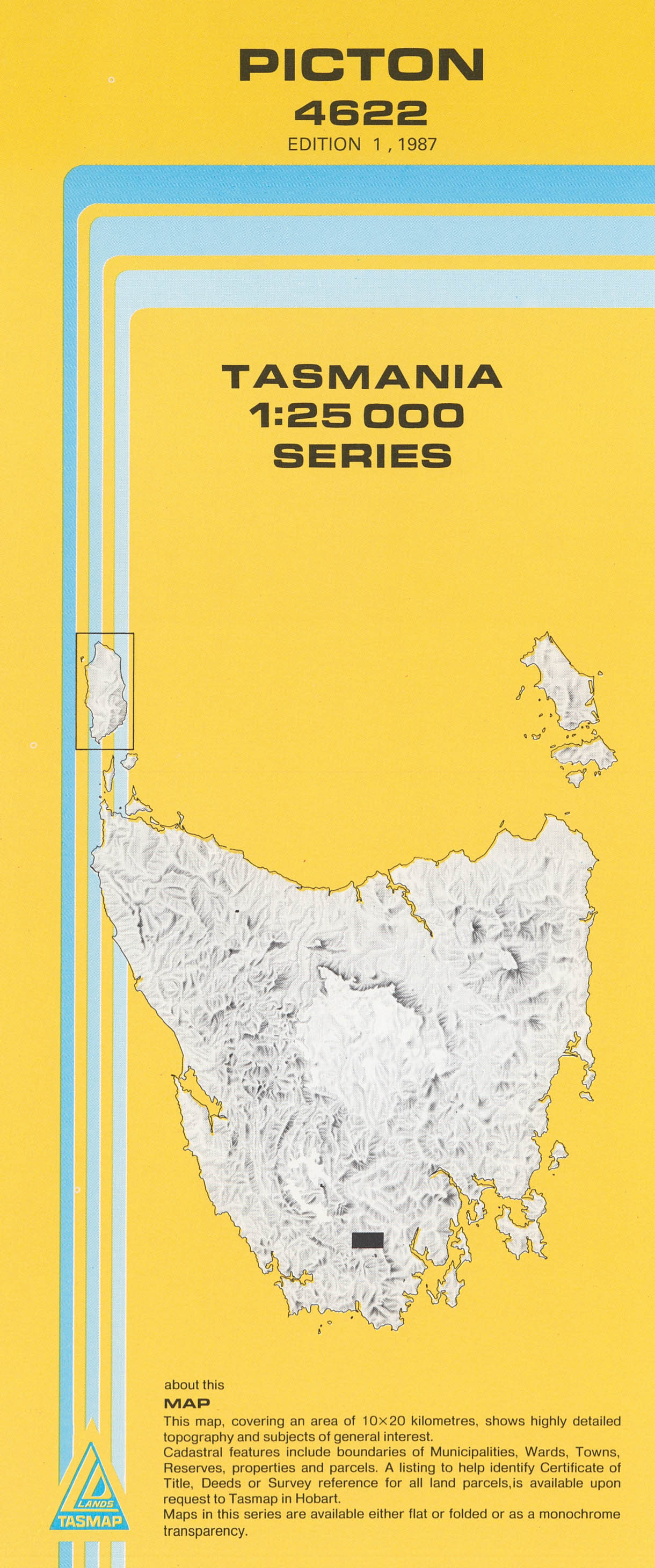 Cover of Picton 4622 1:25 000 map