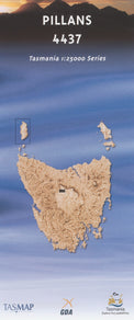 Cover of Pillans 4437 1:25 000 map