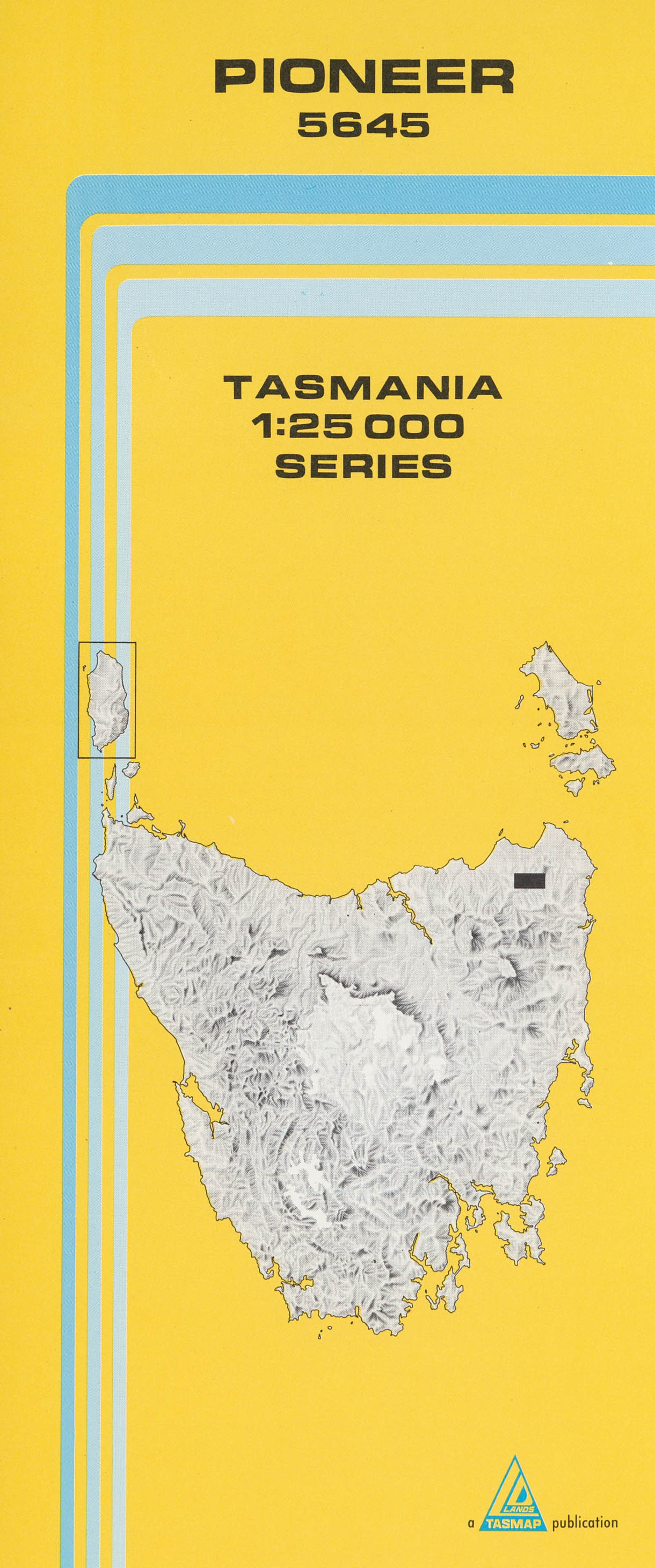 Cover of Pioneer 5645 1:25 000 map
