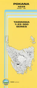 Cover of Pokana 4228 1:25 000 map