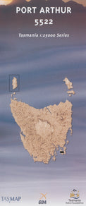 Cover of Port Arthur 5522 1:25 000 map