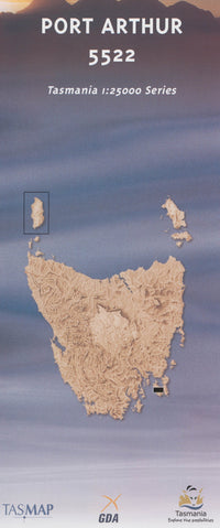 Cover of Port Arthur 5522 1:25 000 map
