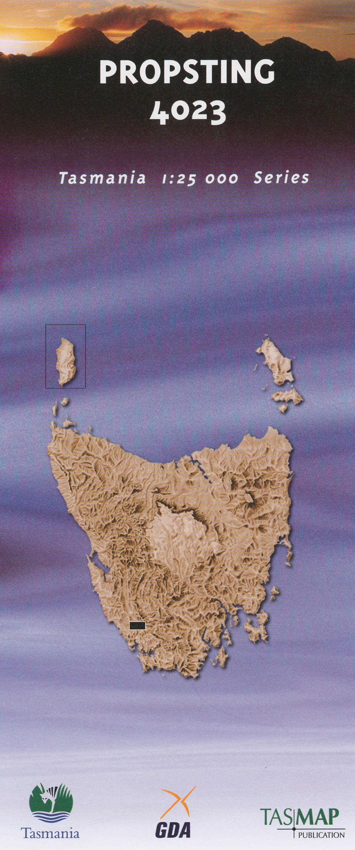 Cover of Propsting 4023 1:25 000 map