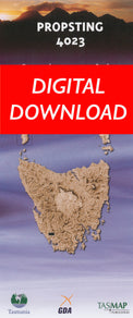 Cover of digital Propsting 4023 1:25 000 map