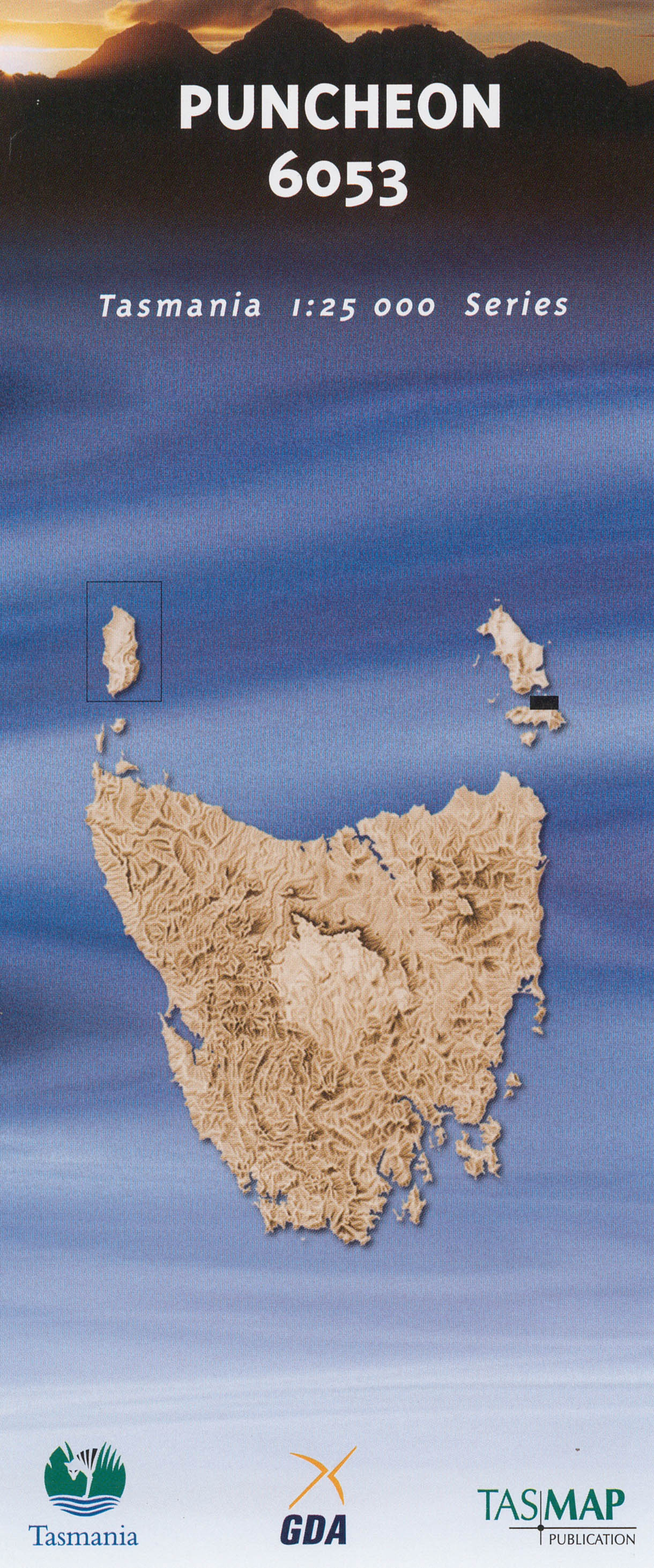 Cover of Puncheon 6053 1:25 000 map