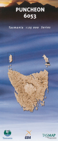 Cover of Puncheon 6053 1:25 000 map