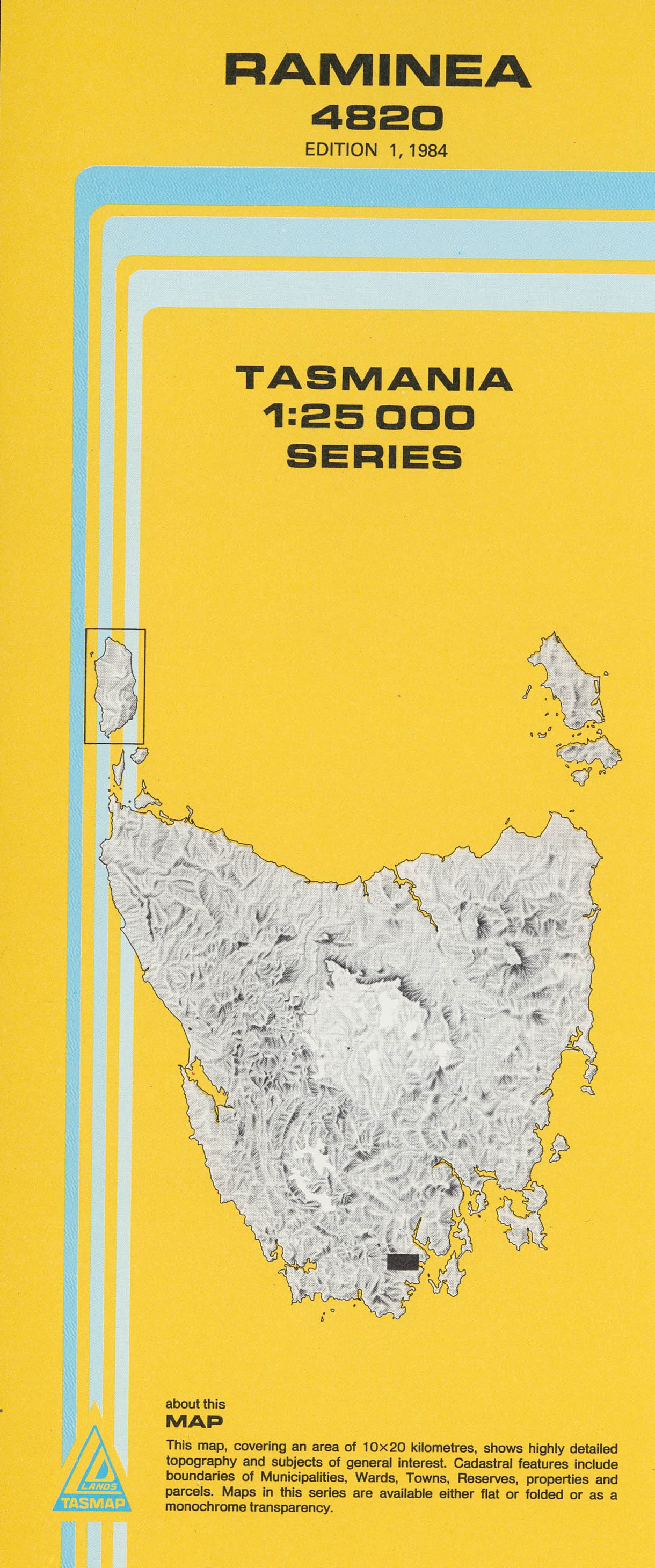 Cover of Raminea 4820 1:25 000 map