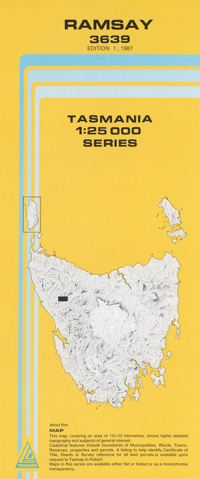 Cover of Ramsay 3639 1:25 000 map