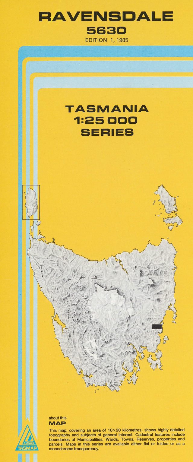 Cover of Ravensdale 5630 1:25 000 map
