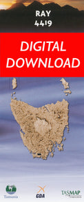 Cover of digital Ray 4419 1:25 000 map