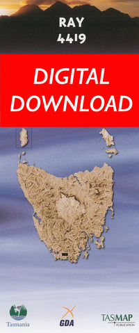 Cover of digital Ray 4419 1:25 000 map