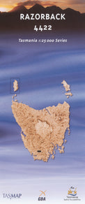 Cover of Razorback 4422 1:25 000 map