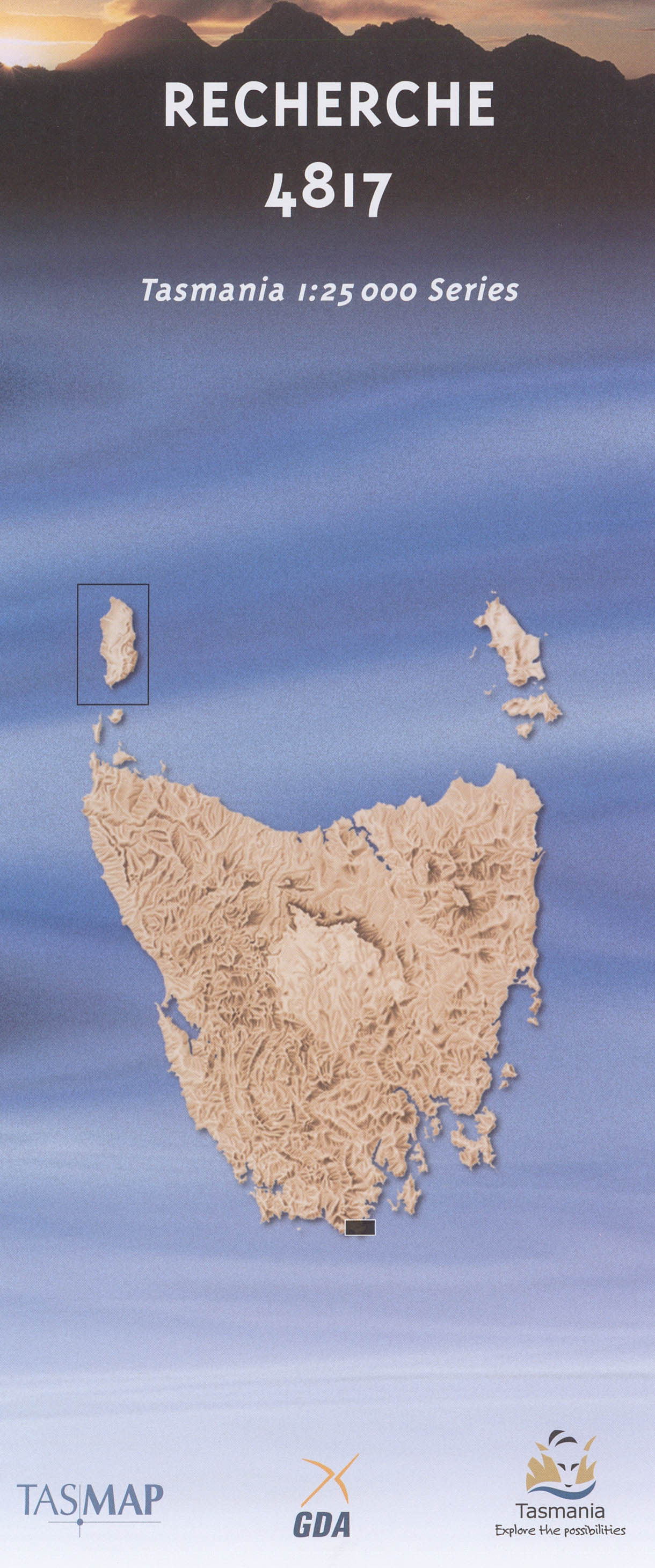 Cover of Recherche 4817 1:25 000 map
