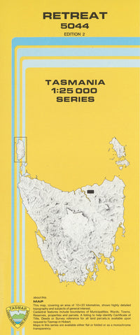Cover of Retreat 5044 1:25 000 map