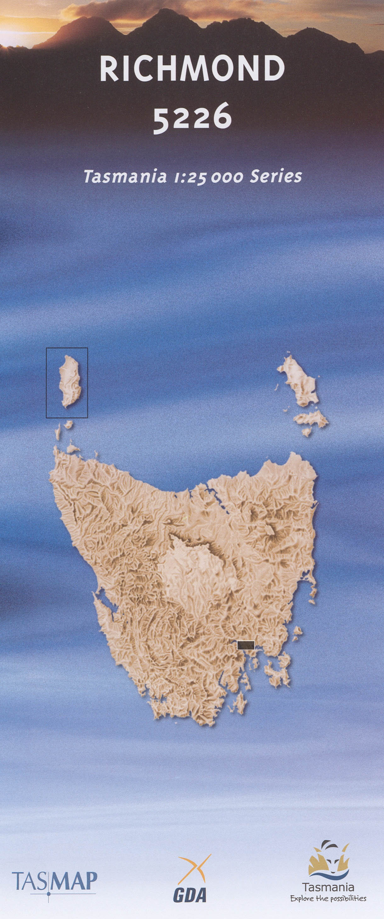 Cover of Richmond 5226 1:25 000 map
