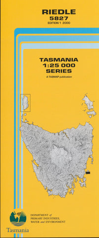 Cover of digital Riedle 5827 1:25 000 map