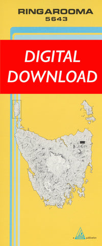 Cover of digital Ringarooma 5643 1:25 000 map