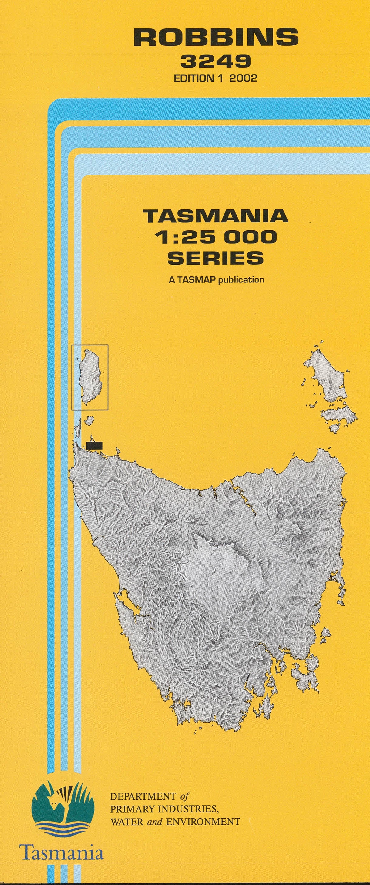 Cover of Robbins 3249 1:25 000 map